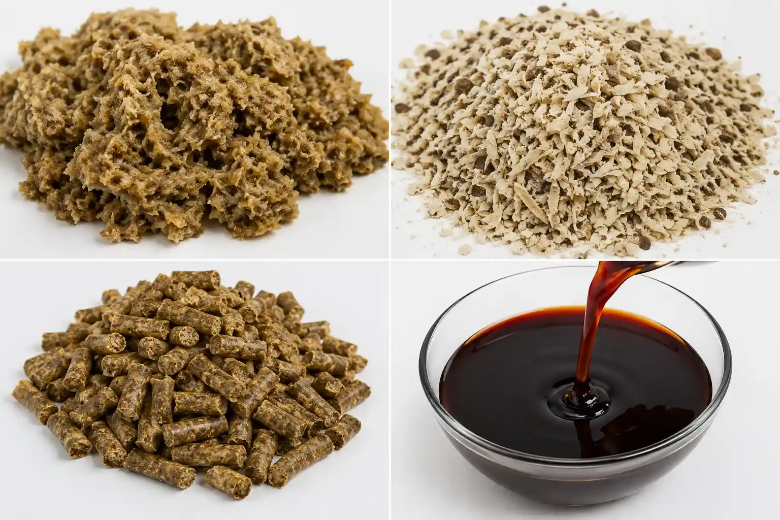 مقایسه انواع تفاله چغندر